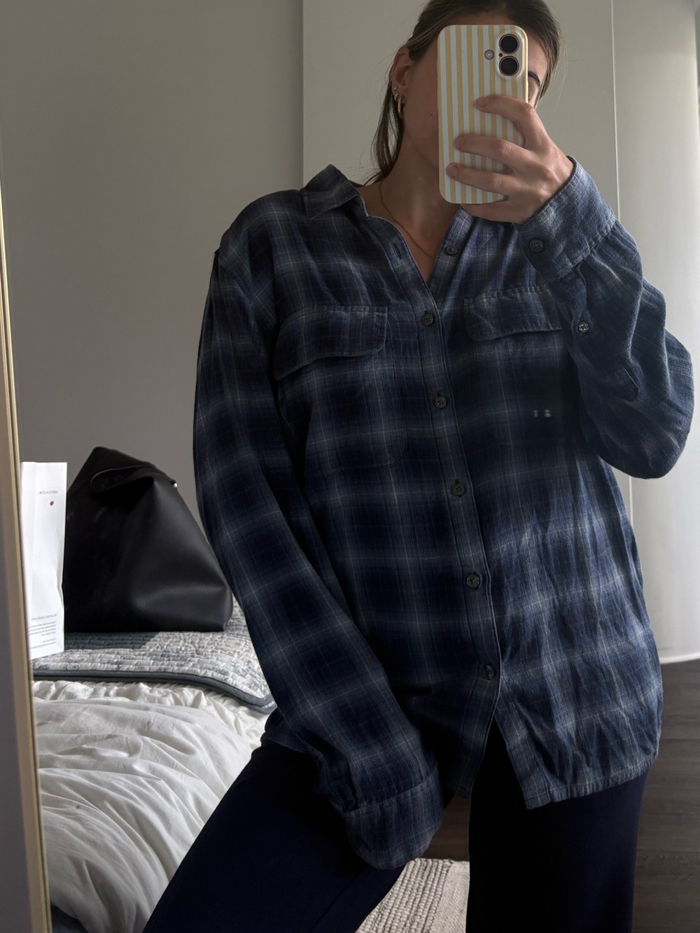 Abercrombie boyfriend flannel